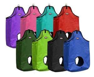 Showman Double Open Nylon Hay Bag Showman Double Open Nylon Hay Bag