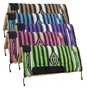 32" x 32" Acrylic Top Saddle Pad w/ Fleece Bottom
