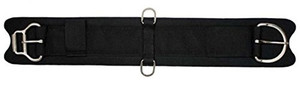 Showman Felt Girth w/ Neoprene Center & Double Roller Buckle Showman Felt Girth w/ Neoprene Center & Double Roller Buckle