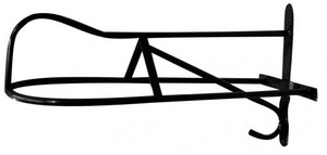 Wall Mount Saddle Rack w/ Bridle Hook