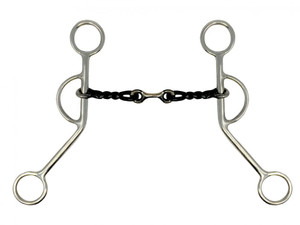 Showman Stainless Steel Sweet Iron Bit w/ Dogbone Center