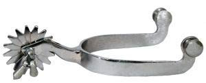 Showman Men's Size Nickel Plated Jingle Bob Spurs Showman Men's Size Nickel Plated Jingle Bob Spurs
