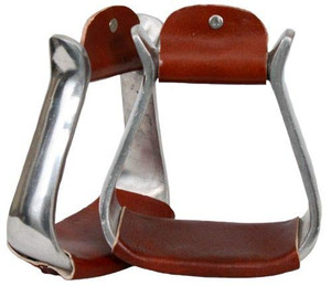 Showman Aluminum Western Stirrups