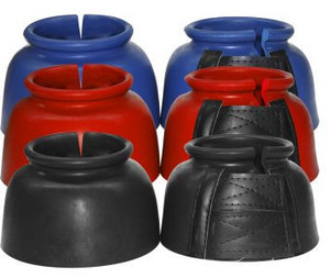 Showman Rubber Bell Boots