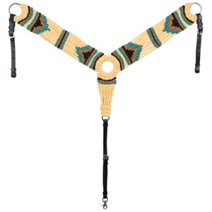 Showman Cotton Blend Multi-Strand Southwest Design Breast Collar