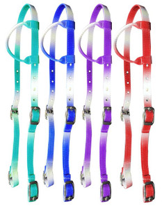 Showman Ombre Nylon Single Ear Headstall