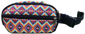 Showman Hip (Fanny) Pack w/ Pink Aztec Design
