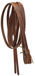 1/2" x 8' Leather Reins w/ Water Loop Ends