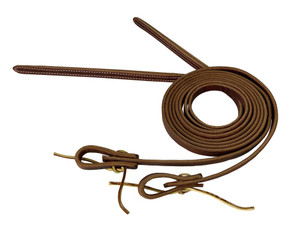 5/8"x8' Harness Leather Weighted Split Reins 5/8"x8' Harness Leather Weighted Split Reins