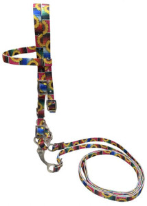 Showman Pony Sunflower & Serape Print Nylon Browband Bridle Showman Pony Sunflower & Serape Print Nylon Browband Bridle