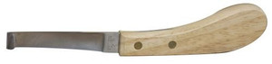 Hoof Knife w/ Wooden Handle