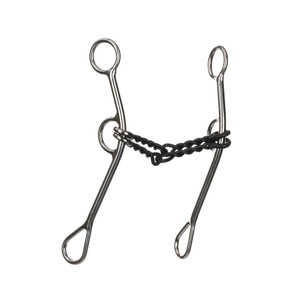 Showman Double Twisted Gaited Bit w/ 9" Cheeks