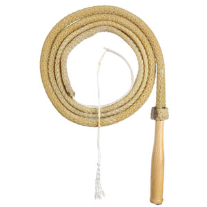 6' Waxed Braided Bull Whip 6' Waxed Braided Bull Whip