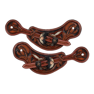 Showman Ladies' Rustic Belle Spur Straps
