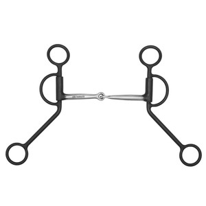 Showman Argentine Single Jointed Mouth Bit Showman Argentine Single Jointed Mouth Bit