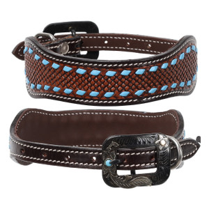Showman Stetson Leather Dog Collar Showman Stetson Leather Dog Collar