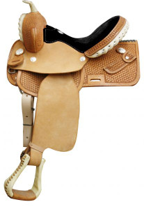 Circle S Square Skirt Barrel Style Saddle - 10", 14", 15", 16"