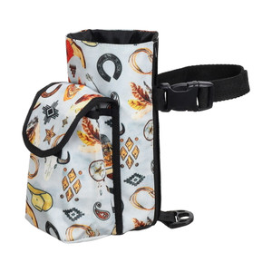 Showman Wild West Insulated Nylon Bottle Carrier w/ Pocket Showman Wild West Insulated Nylon Bottle Carrier w/ Pocket