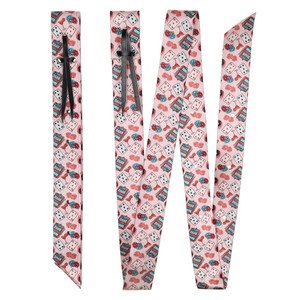 Showman "Play to Win" Nylon Tie Strap & Off Billet Set Showman "Play to Win" Nylon Tie Strap & Off Billet Set