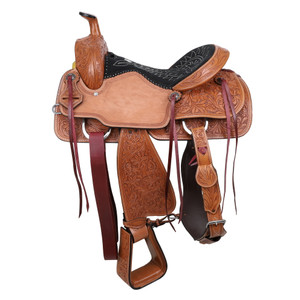 Double T Classic Stitch Prairie Dancer Roper Saddle - 16 Inch Double T Classic Stitch Prairie Dancer Roper Saddle - 16 Inch