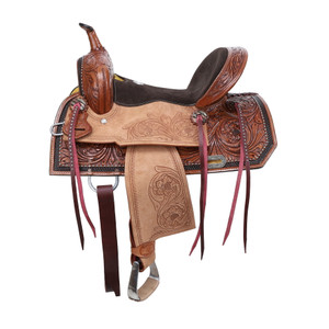Double T Oakley Barrel Style Saddle - 13 Inch Double T Oakley Barrel Style Saddle - 13 Inch