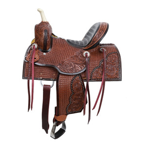 Double T Jude Barrel Style Saddle - 12 Inch Double T Jude Barrel Style Saddle - 12 Inch