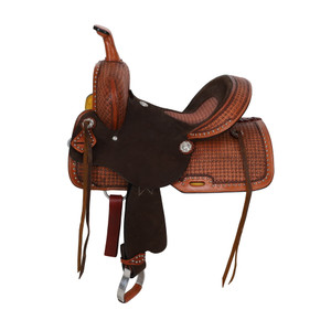 Double T Priscilla Barrel Style Saddle - 13 Inch Double T Priscilla Barrel Style Saddle - 13 Inch