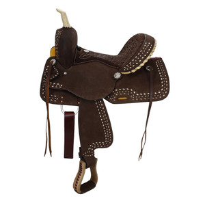 Double T Vivien Barrel Style Saddle - 15 Inch Double T Vivien Barrel Style Saddle - 15 Inch