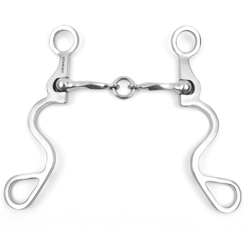 Showman Long S Shank Bit w/ Jointed Slow Twist Life Saver