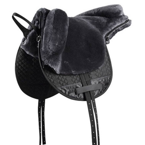 English Fleece Lined Bareback Saddle
