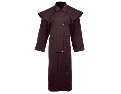 Full Length Western Waterproof Oilskin Duster