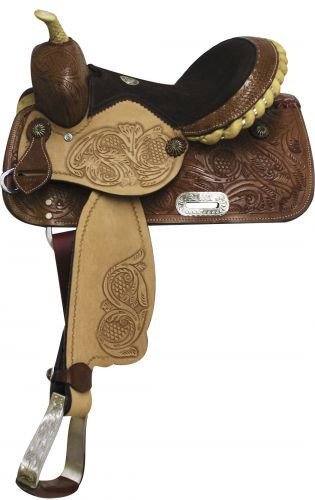 12" Double T Barrel Style Youth/ Pony Saddle