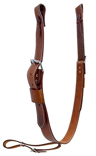 Showman 1.75" Wide Leather Back Cinch w/ Roller Buckles