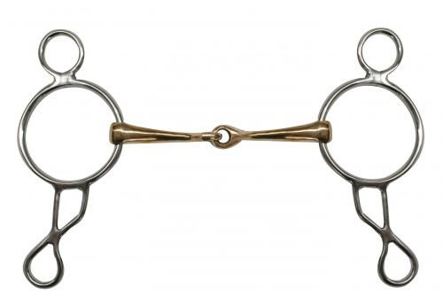 Showman Stainless Steel Wonder Bit w/ 5" Copper Broken Mouth