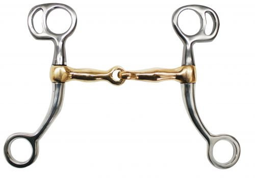 Showman Pony Stainless Steel Tom Thumb Bit