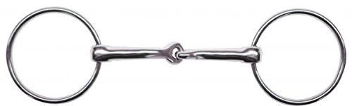 Showman Chrome Plated O-Ring Bit w/ 3.25" Ring Cheeks