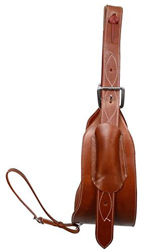 Showman 7" Wide Heavy Duty Premium Leather Back Cinch