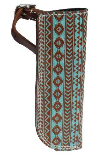 Showman Navajo Diamond Leather Flag Carrier