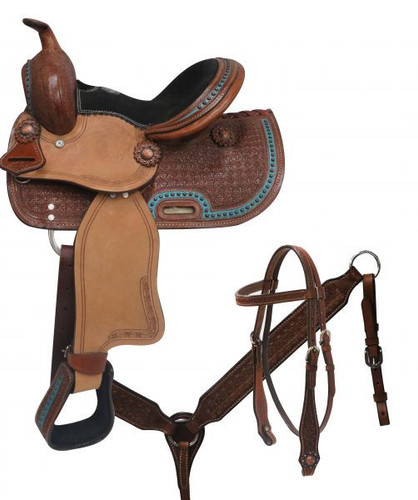 10" Double T Youth/Pony Saddle Set