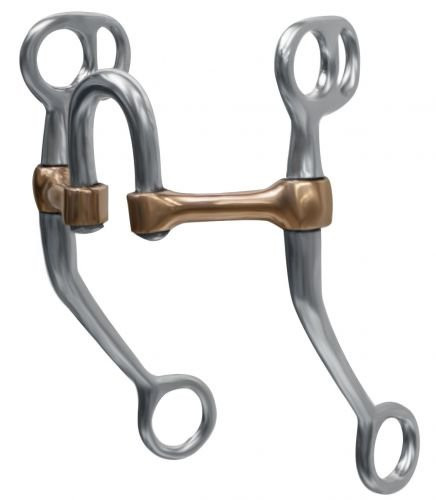 Showman Stainless Steel Tom Thumb Correction Bit
