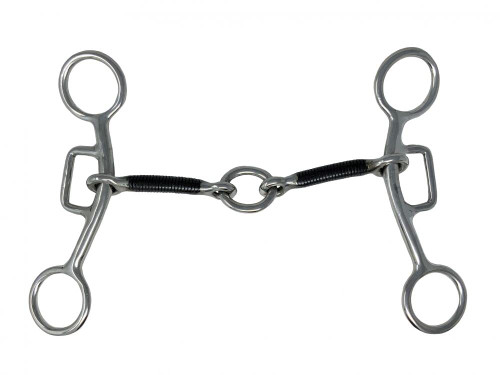 Showman Stainless Steel 5" Snaffle Bit