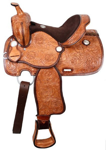 13" Double T Youth Saddle With Flex Tree