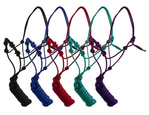 Yearling Cowboy Knot Halter & Lead 