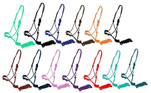 Training Cowboy Knot Halter w/ Removable Lead