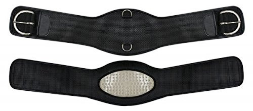 Showman Non-slip Waffle Neoprene Roper Style Girth with Gel Center