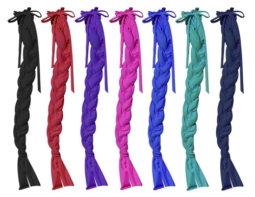 Showman Durable Lycra Braid-In Tail Bag