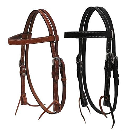 Showman PONY Size Browband Headstall w/ Reins