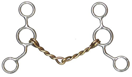 Showman Stainless Steel Junior Cowhorse Bit w/ 5" Mouth