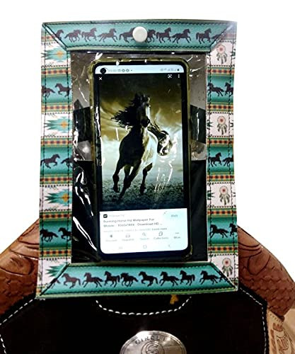 Showman Smart Phone Case w/ Southwest Design Print for Saddle