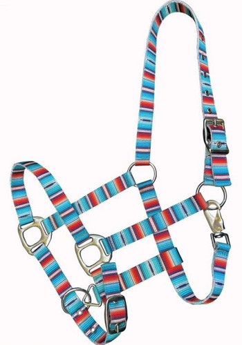 Showman Serape Print Nylon Halter